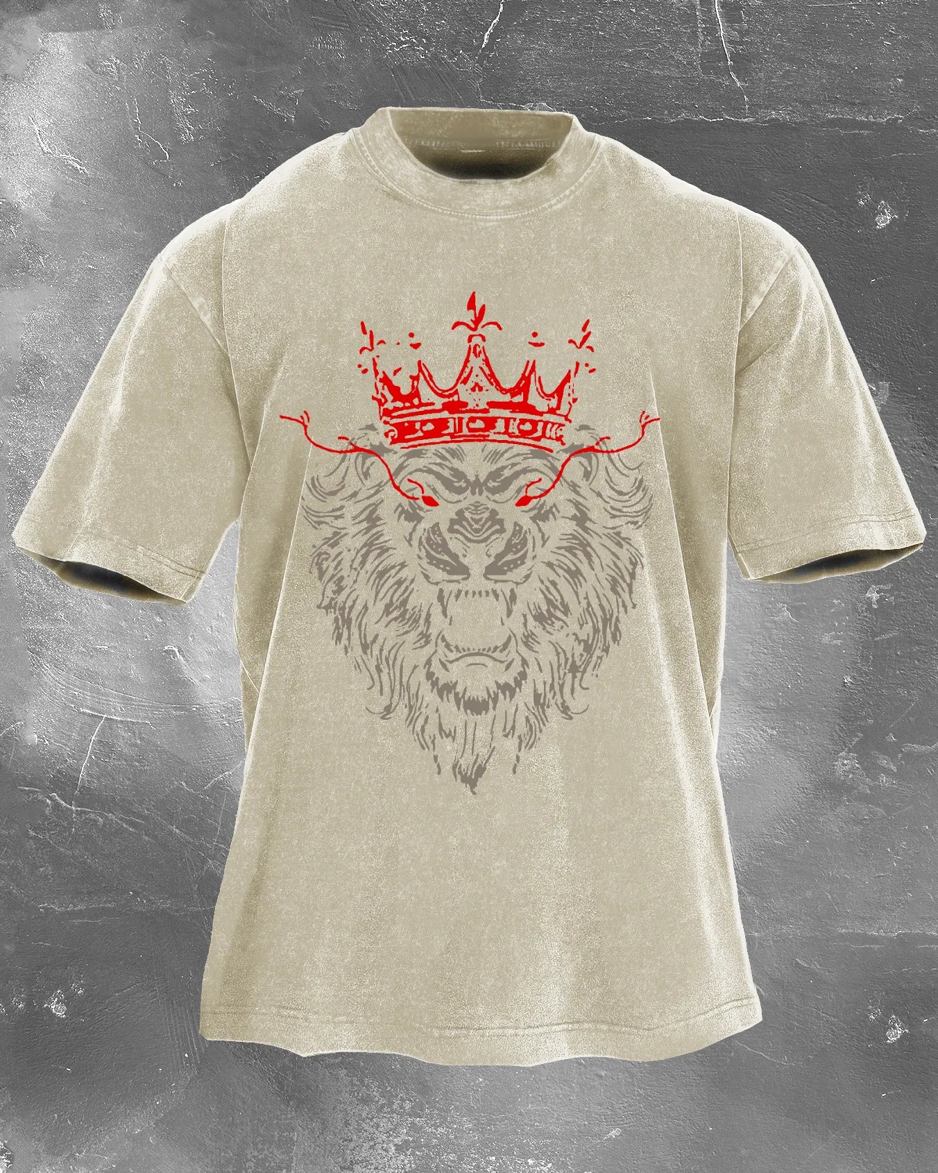 Crowned Beast Washed T-Shirt