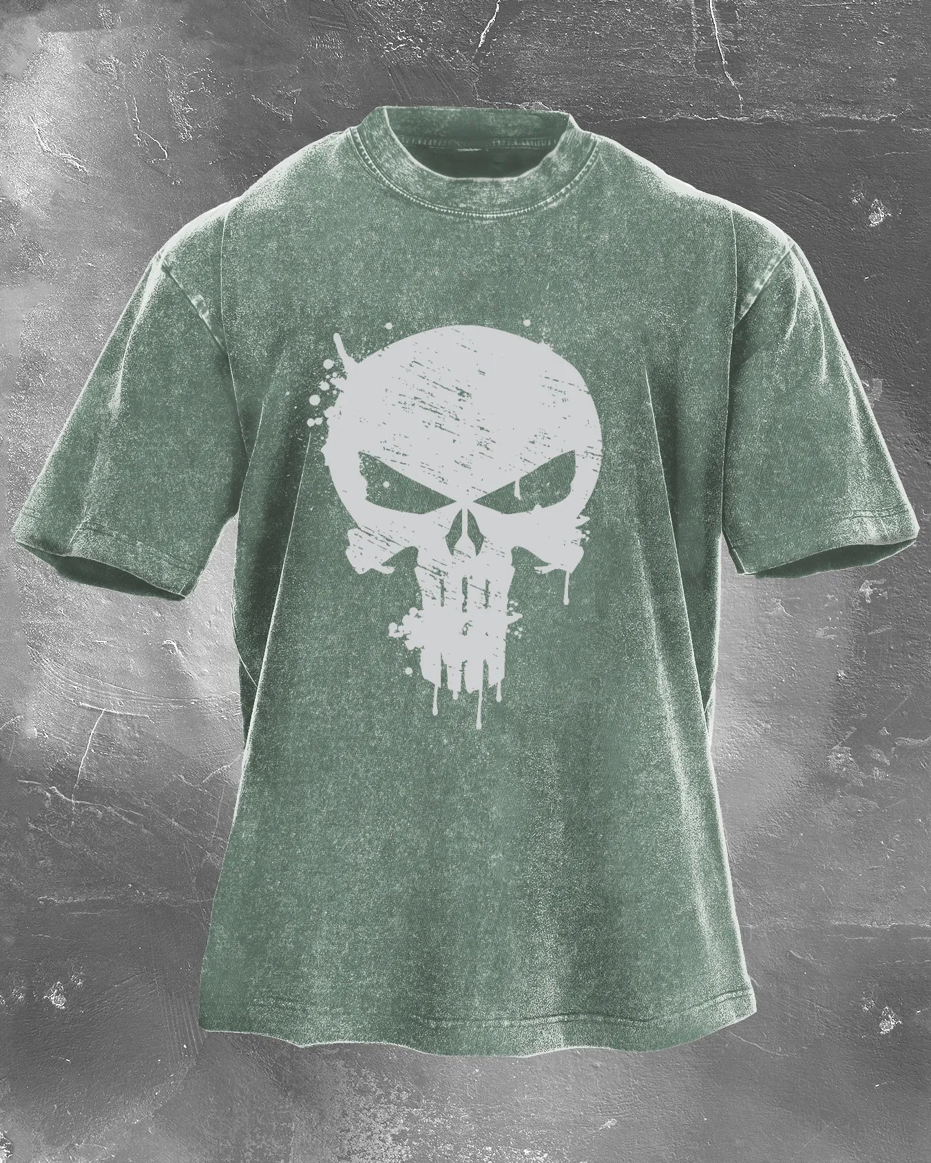 I'm Watching You Skull Washed T-Shirt