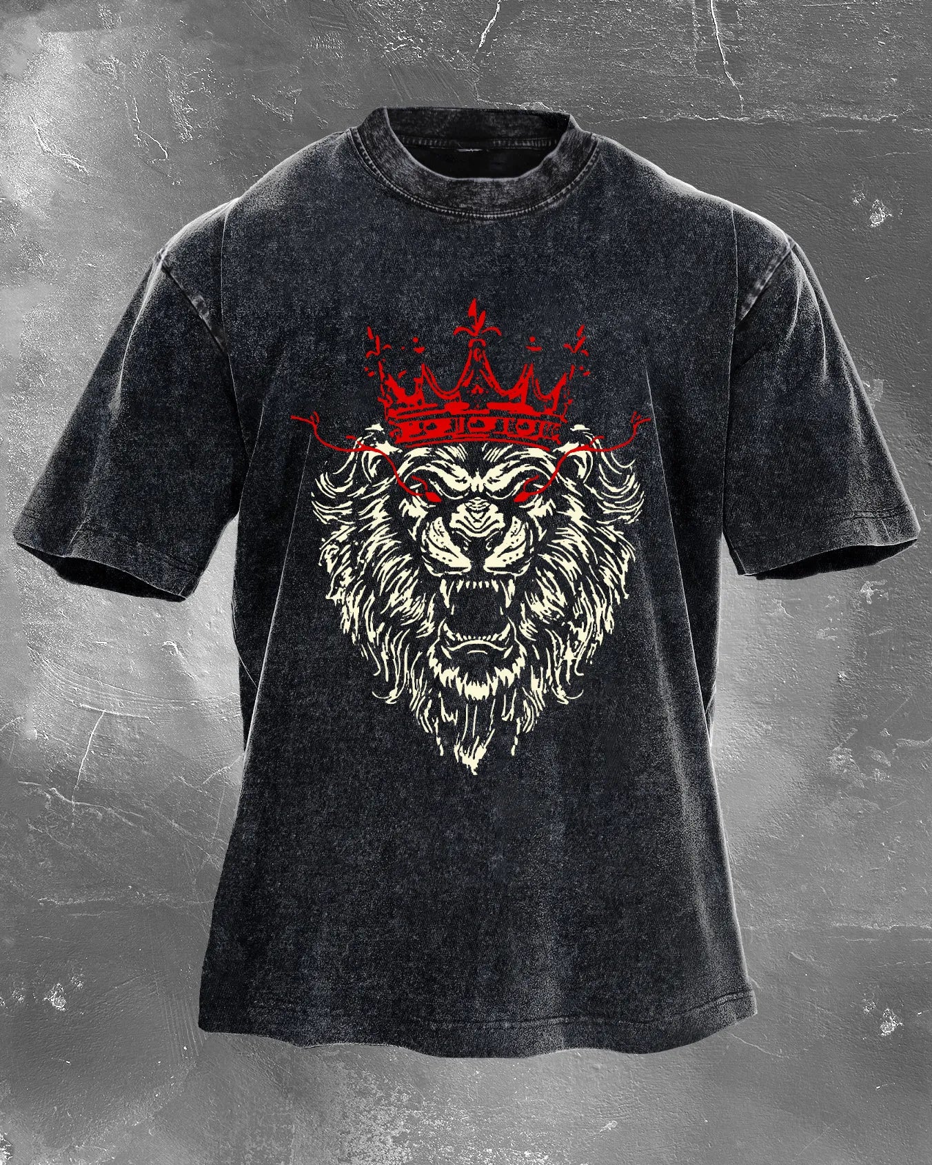 Crowned Beast Washed T-Shirt