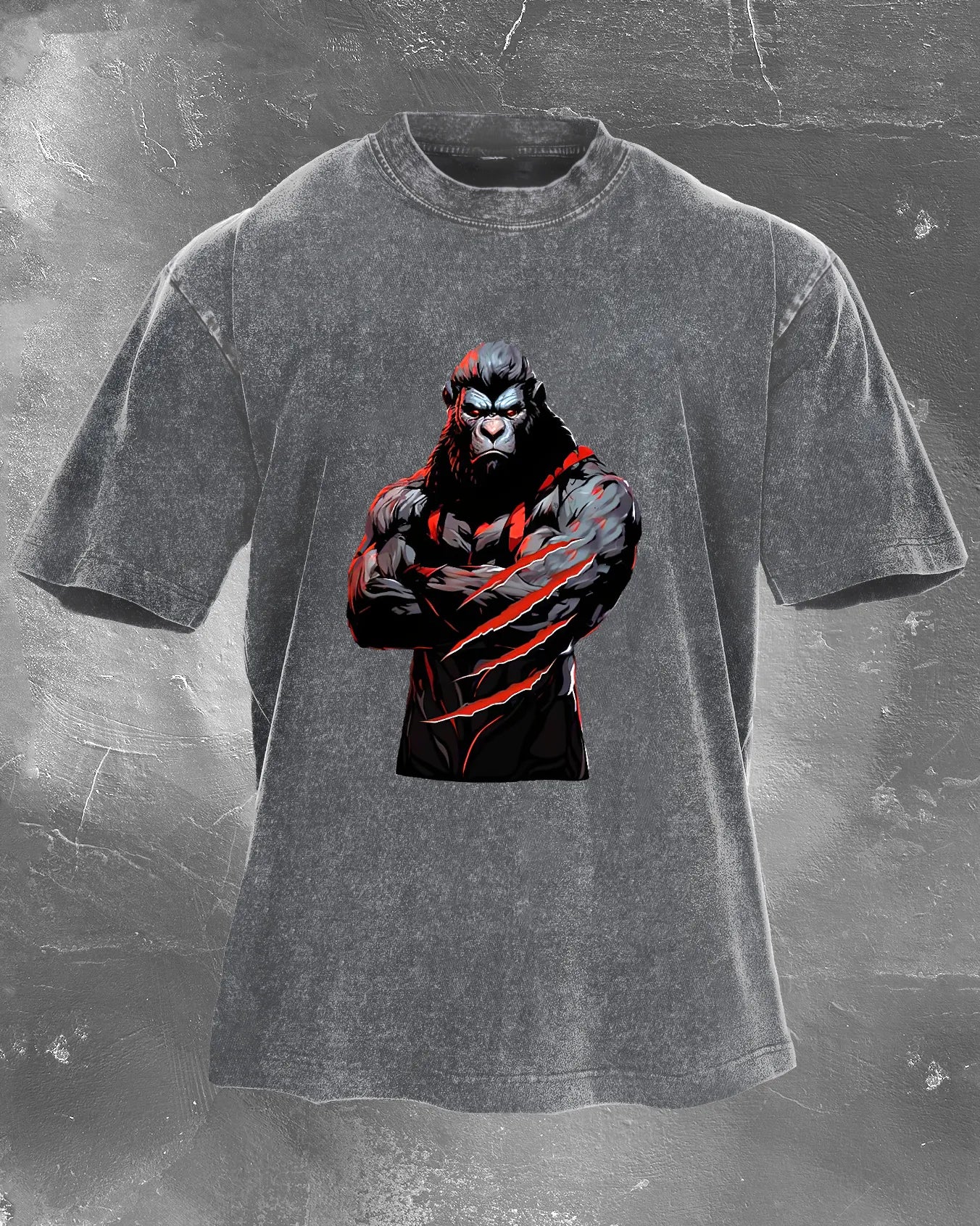 Chimpanzee Washed T-Shirt