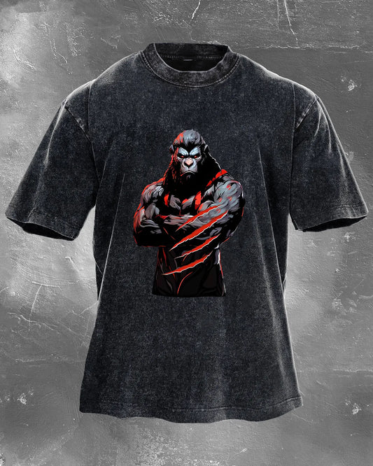 Chimpanzee Washed T-Shirt