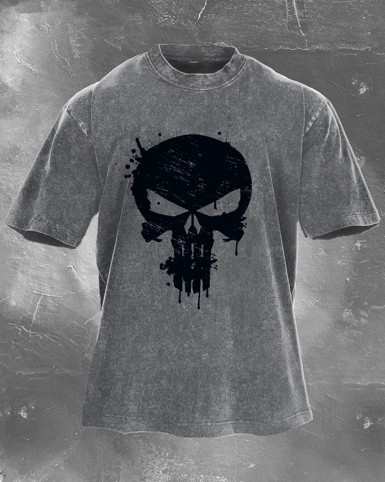 I'm Watching You Skull Washed T-Shirt