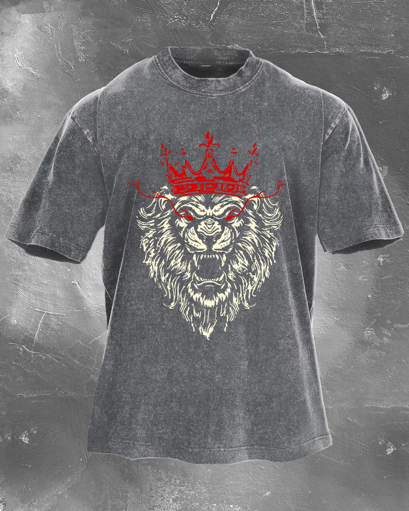 Crowned Beast Washed T-Shirt