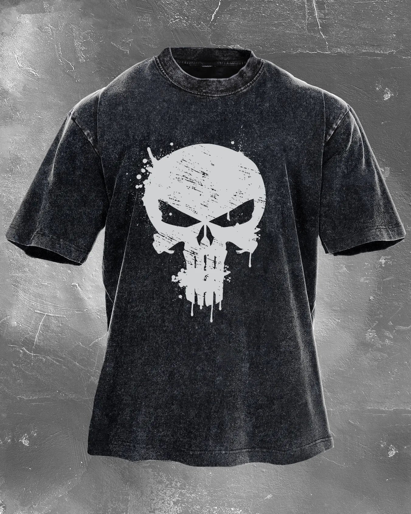 I'm Watching You Skull Washed T-Shirt