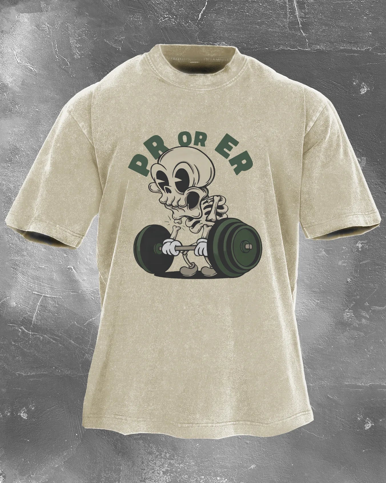 PR or ER Washed T-Shirt