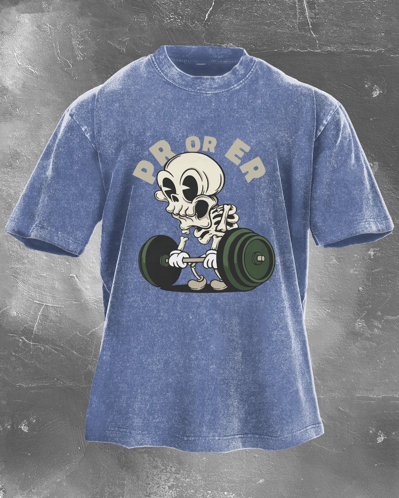 PR or ER Washed T-Shirt