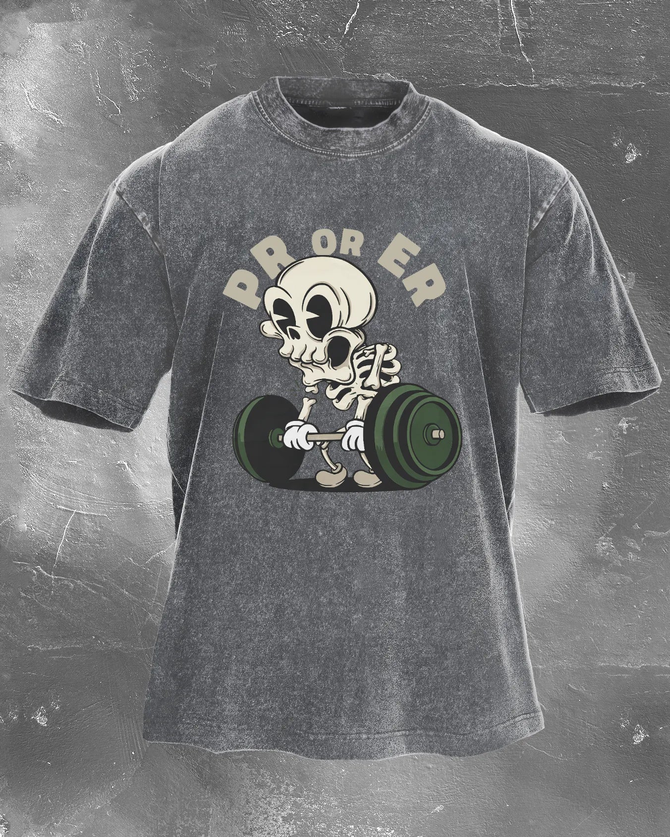 PR or ER Washed T-Shirt