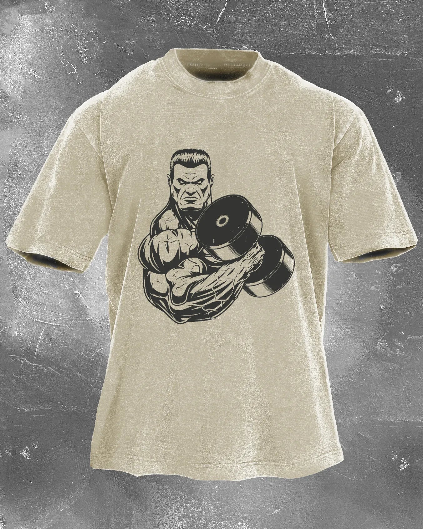 Killing Biceps Washed T-Shirt